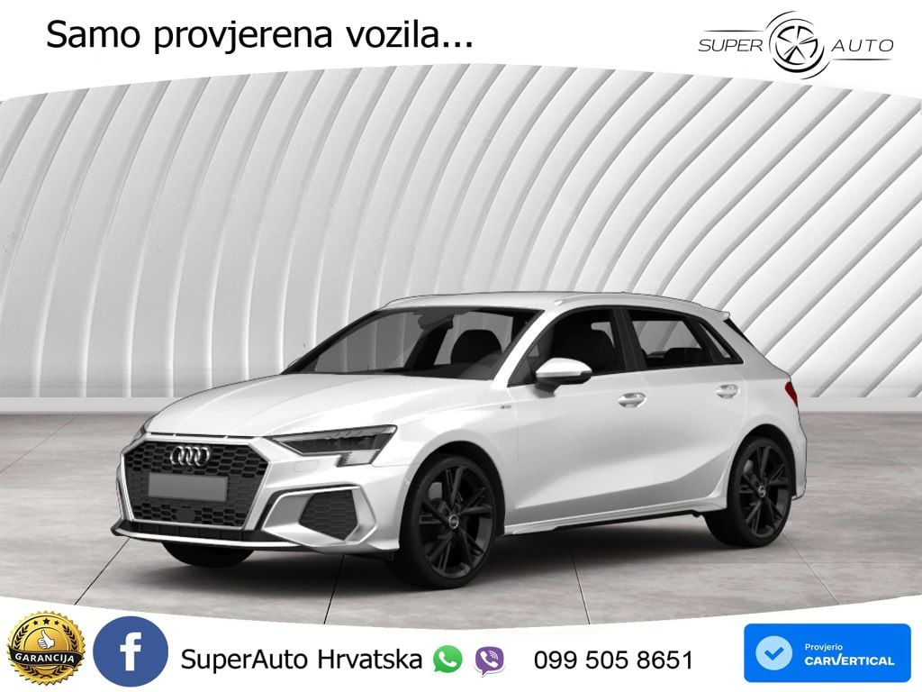 Audi A3 35 TDI (150 KS) S tronic S line