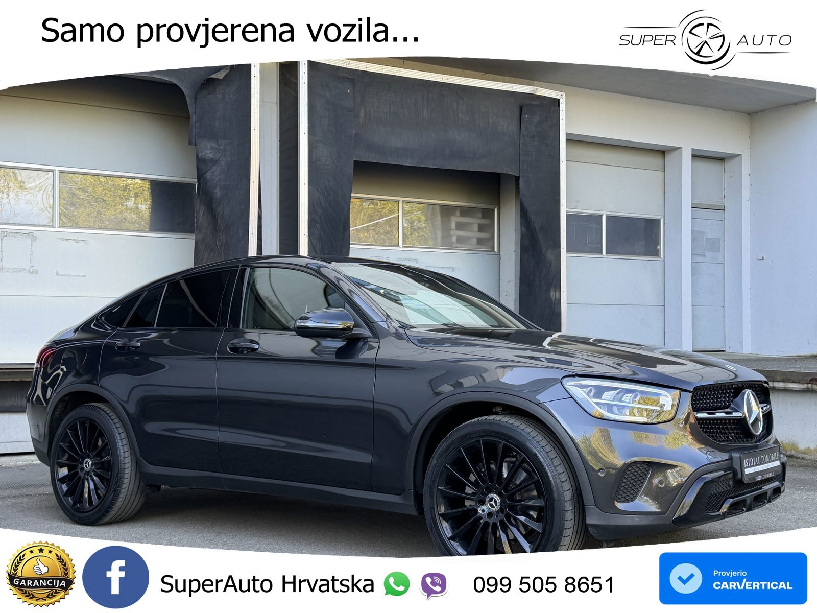 Mercedes GLC Coupe 200 (197 KS) 4MATIC G-TRONIC AMG LED+GR SJED+ACC