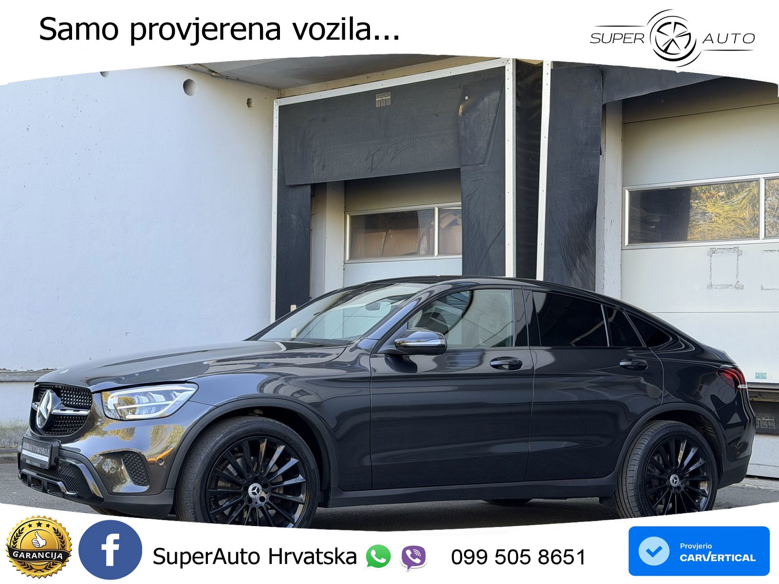 Mercedes GLC Coupe 200 (197 KS) 4MATIC G-TRONIC AMG LED+GR SJED+ACC