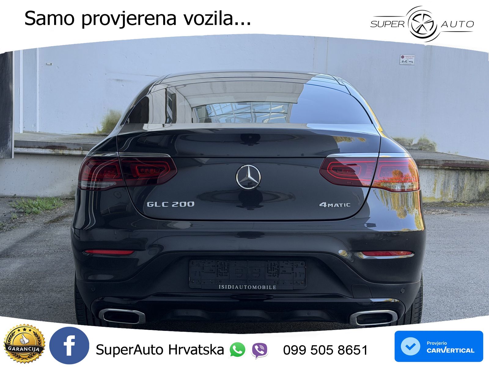 Mercedes GLC Coupe 200 (197 KS) 4MATIC G-TRONIC AMG LED+GR SJED+ACC