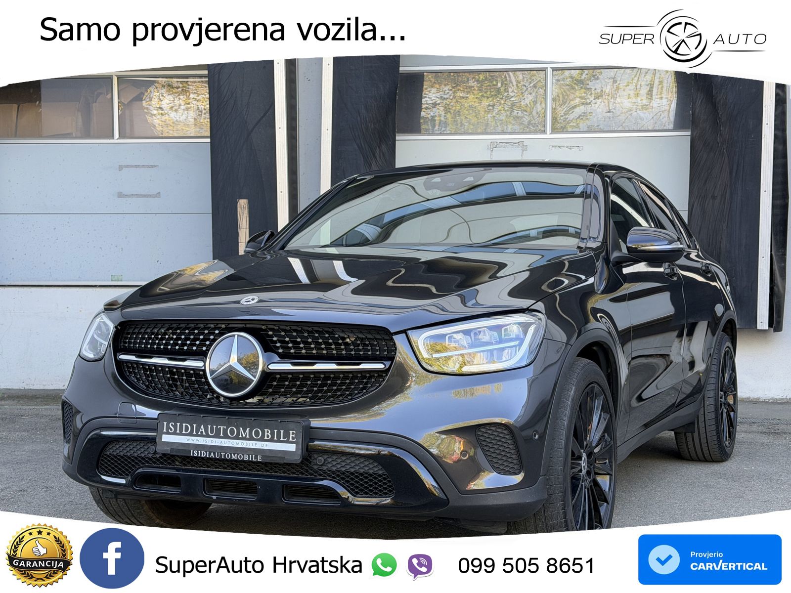 Mercedes GLC Coupe 200 (197 KS) 4MATIC G-TRONIC AMG LED+GR SJED+ACC