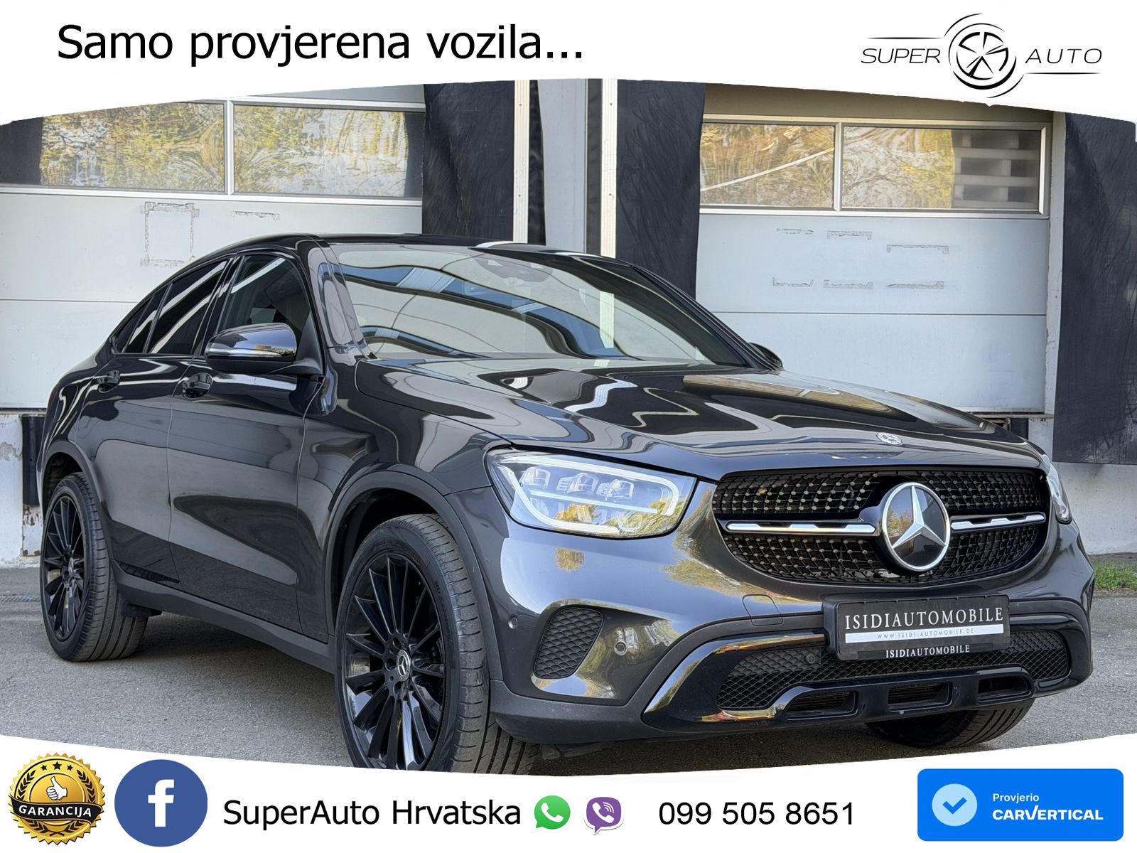 Mercedes GLC Coupe 200 (197 KS) 4MATIC G-TRONIC AMG LED+GR SJED+ACC