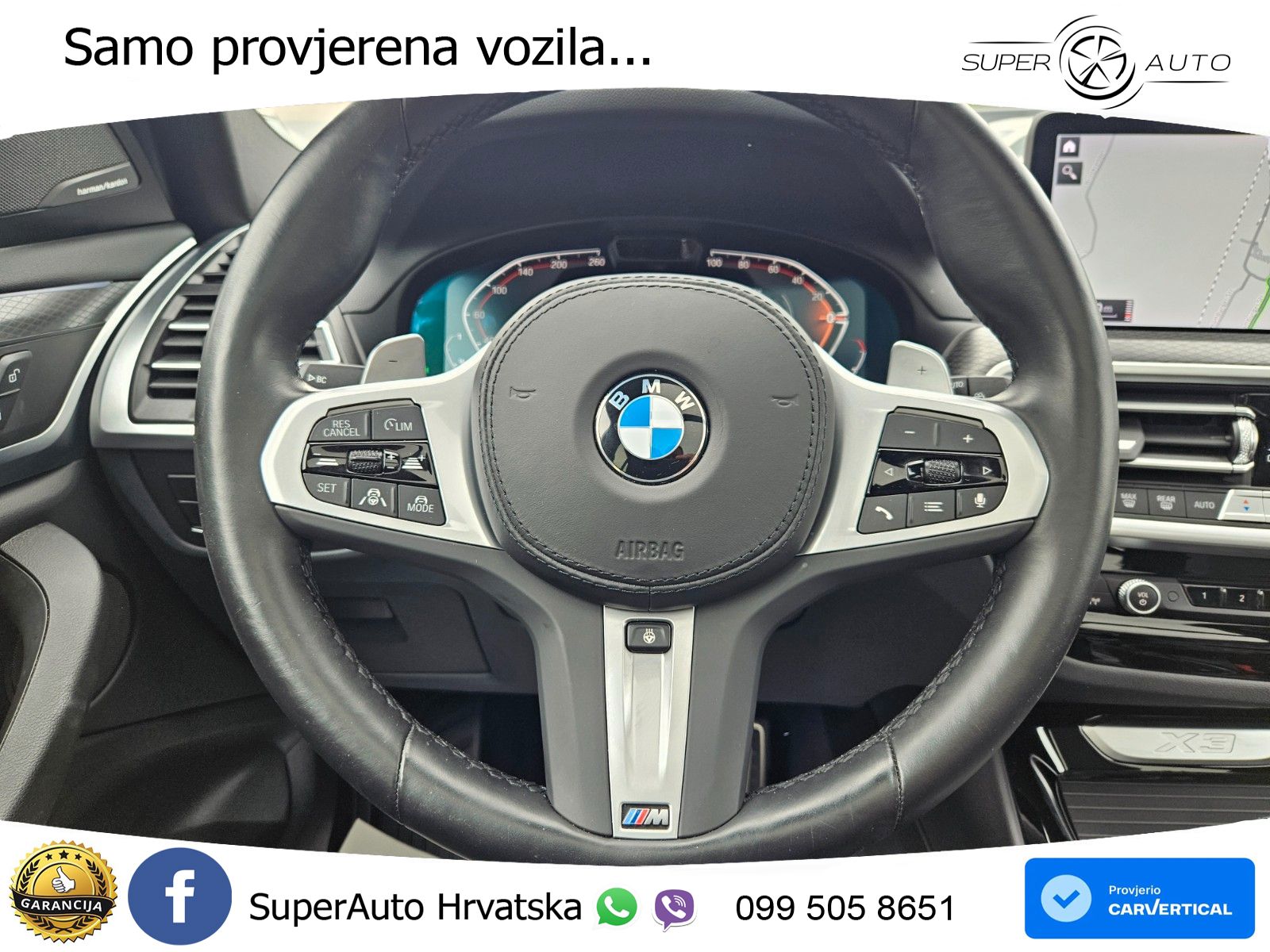 BMW X3 30d xDrive Steptronic M Sport LED+GR SJED+ACC