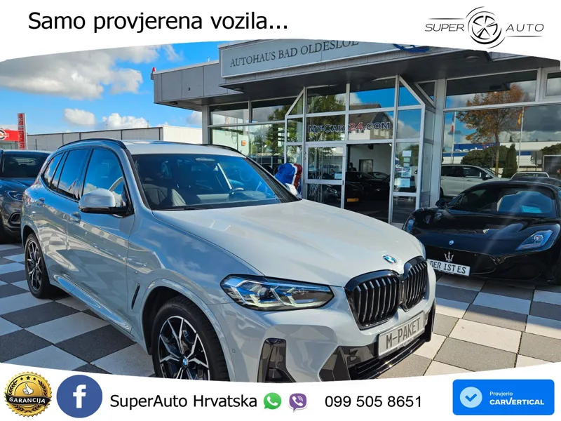 BMW X3 30d xDrive Steptronic M Sport LED+GR SJED+ACC