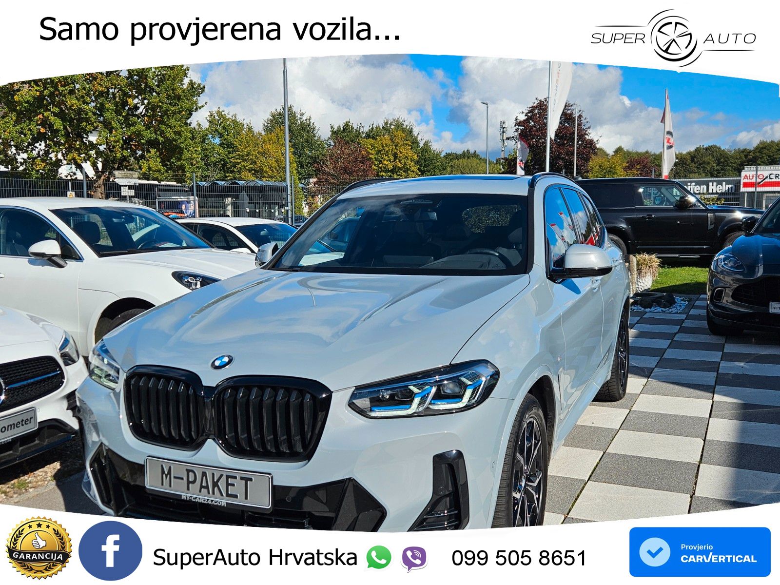 BMW X3 30d xDrive Steptronic M Sport LED+GR SJED+ACC