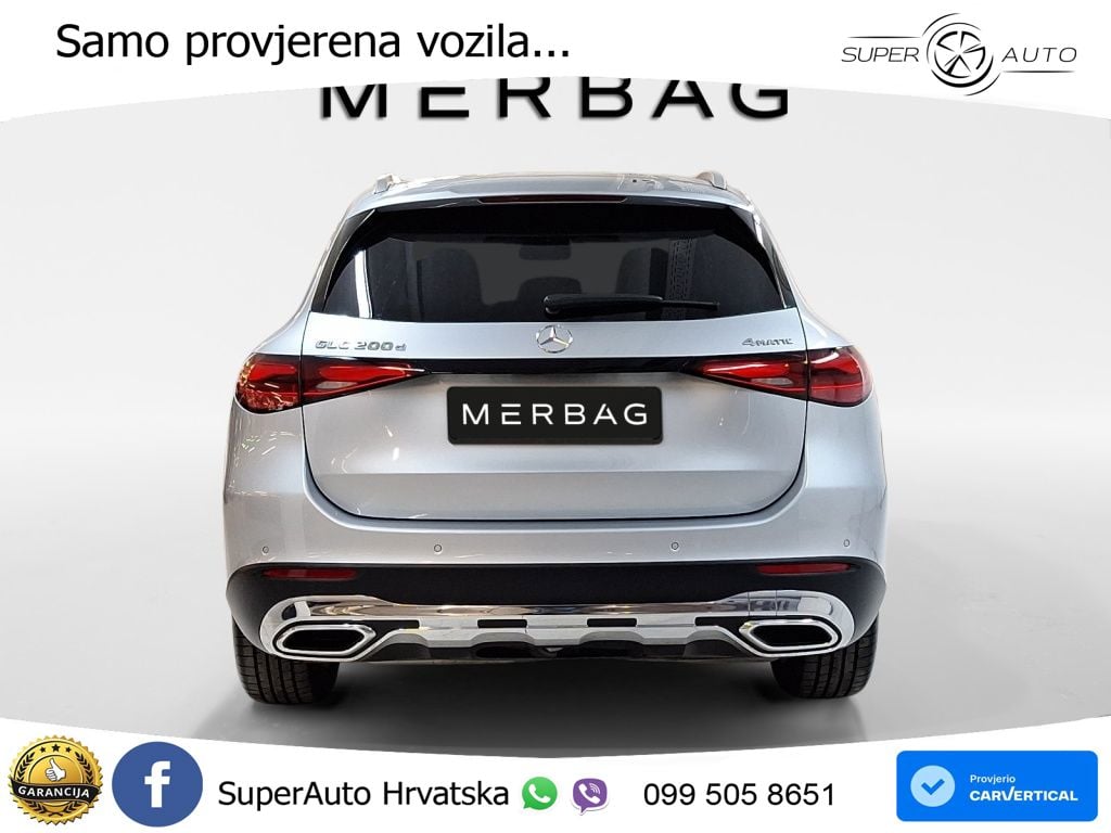 Mercedes GLC 200d (163 KS) 4MATIC 9G-TRONIC Avantgarde LED+GR SJED+ACC