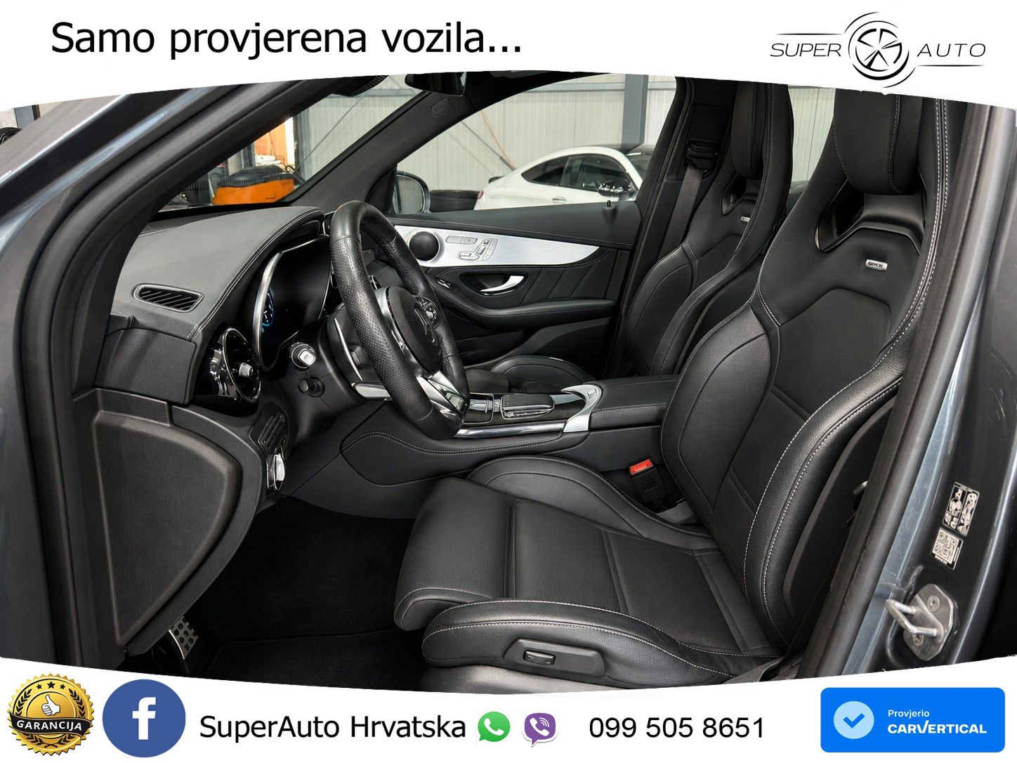 Mercedes AMG GLC 63 V8 (476 KS) 4MATIC+ MCT LED+GR SJED+ACC
