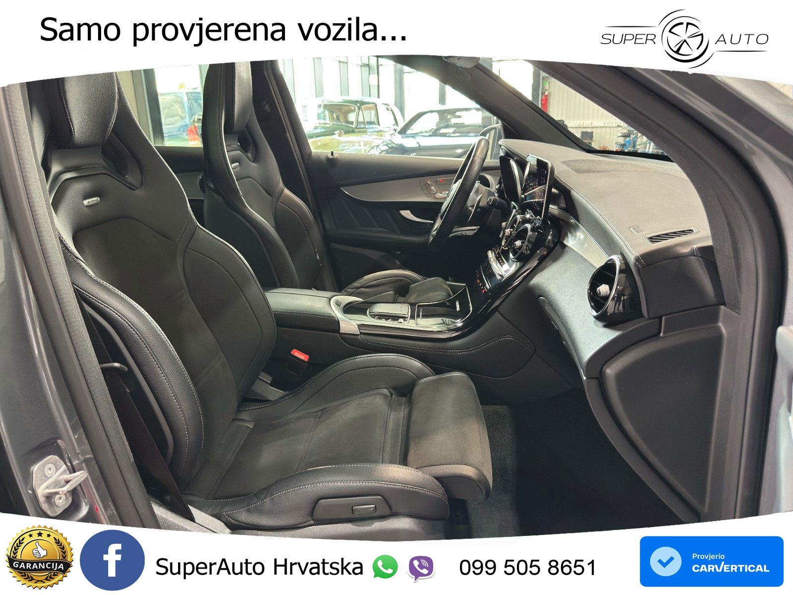 Mercedes AMG GLC 63 V8 (476 KS) 4MATIC+ MCT LED+GR SJED+ACC