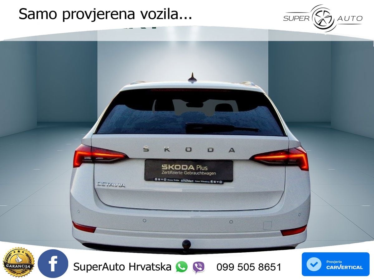 Škoda Octavia Combi 2.0 TDI (150 KS) DSG LED+GR SJED+ACC