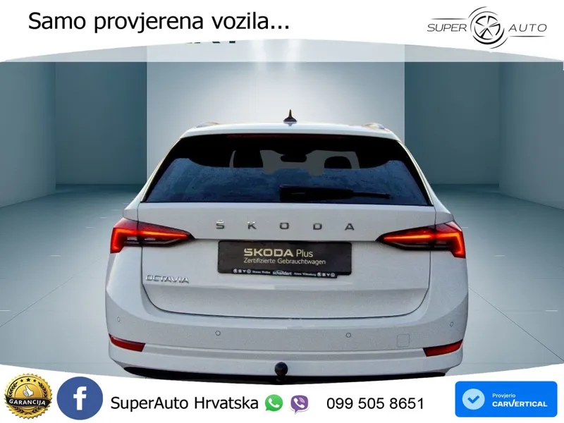 Škoda Octavia Combi 2.0 TDI (150 KS) DSG LED+GR SJED+ACC