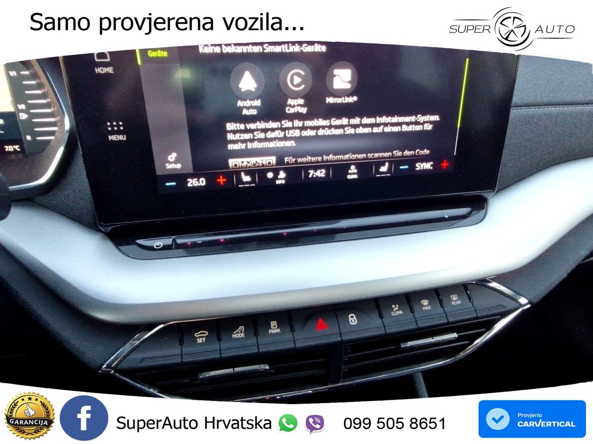 Škoda Octavia Combi 2.0 TDI (150 KS) DSG LED+GR SJED+ACC