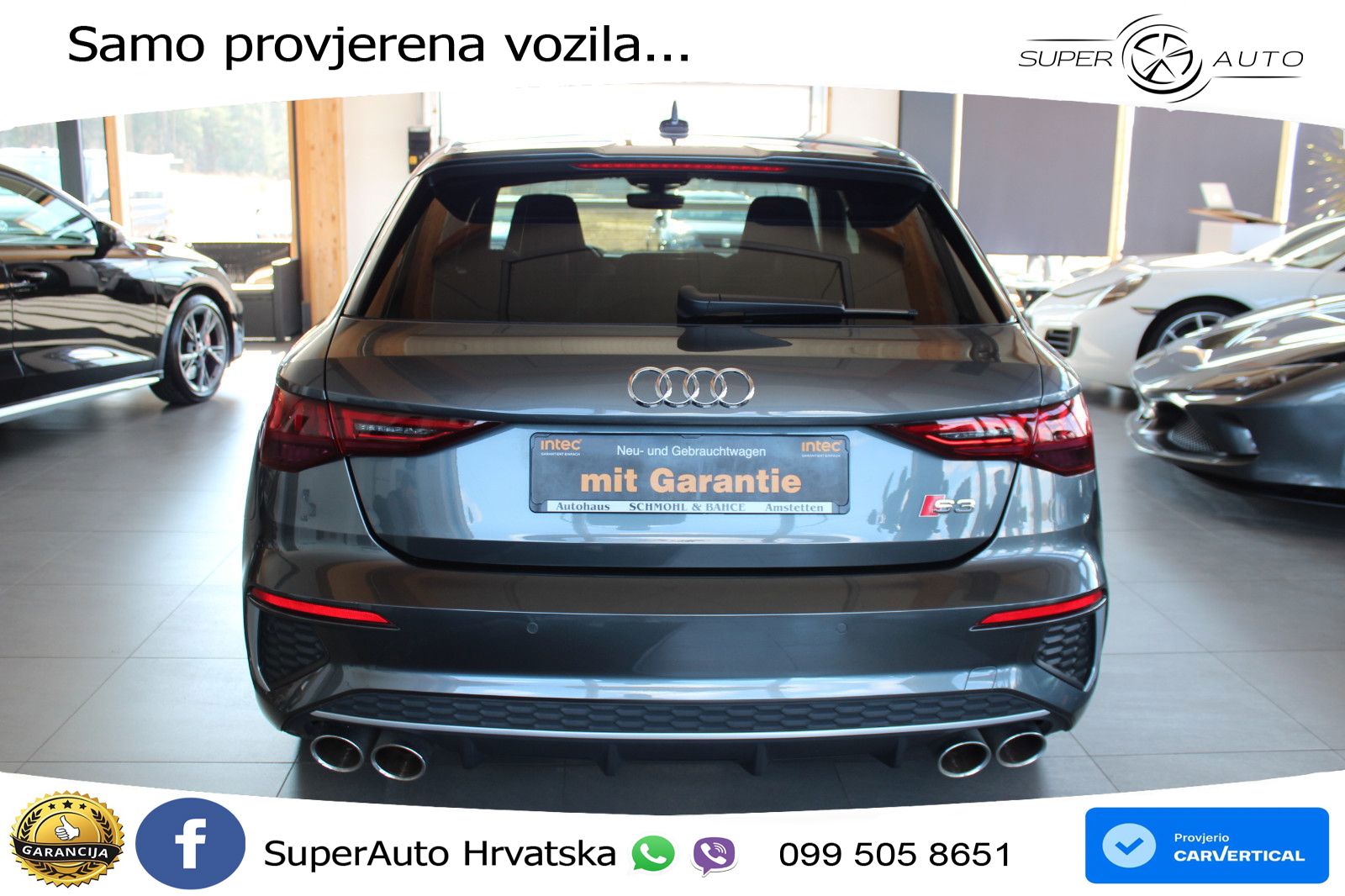 Audi S3 2.0 TFSI (310 KS) quattro S tronic LED+GR SJED+ACC