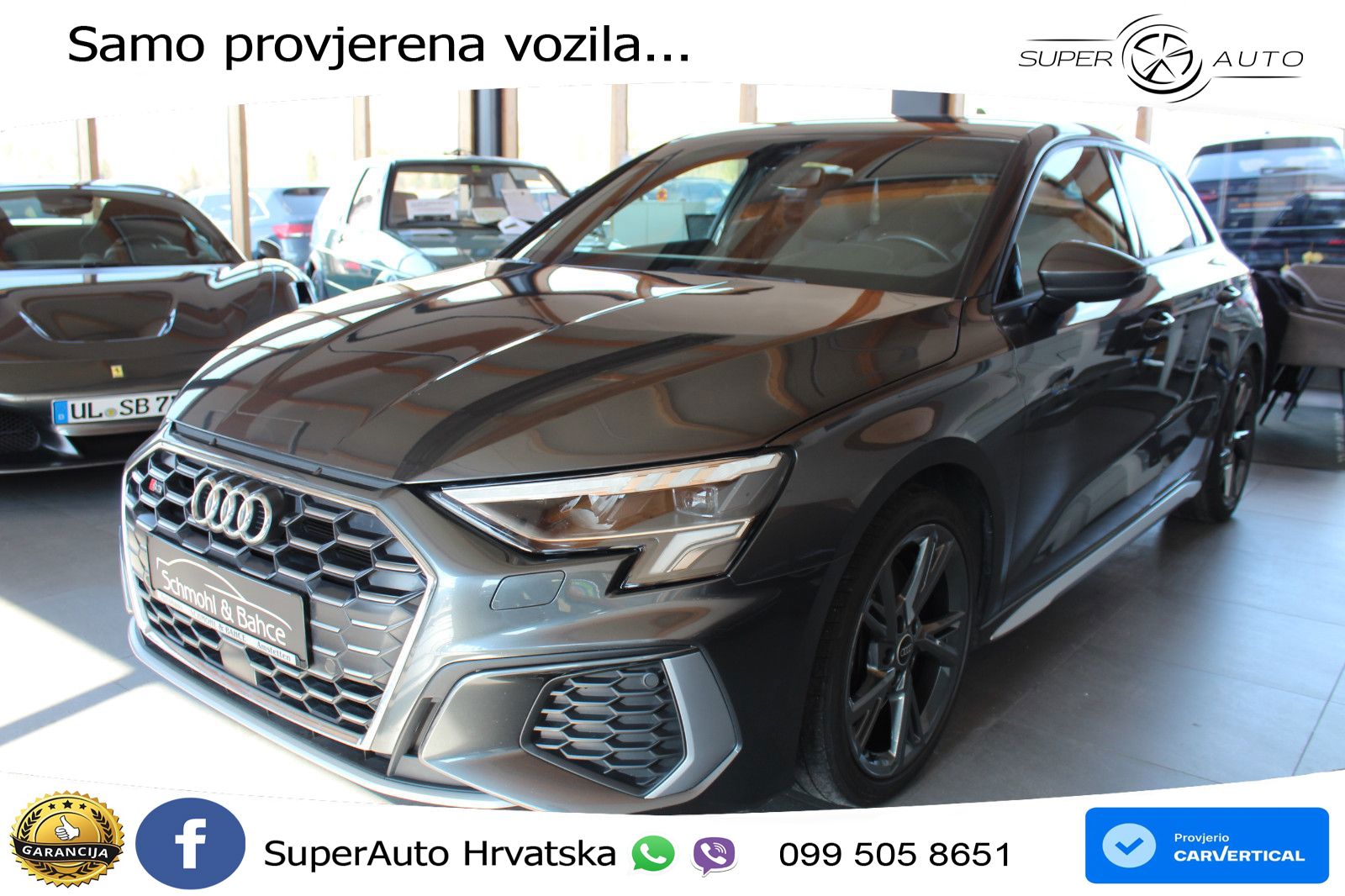 Audi S3 2.0 TFSI (310 KS) quattro S tronic LED+GR SJED+ACC