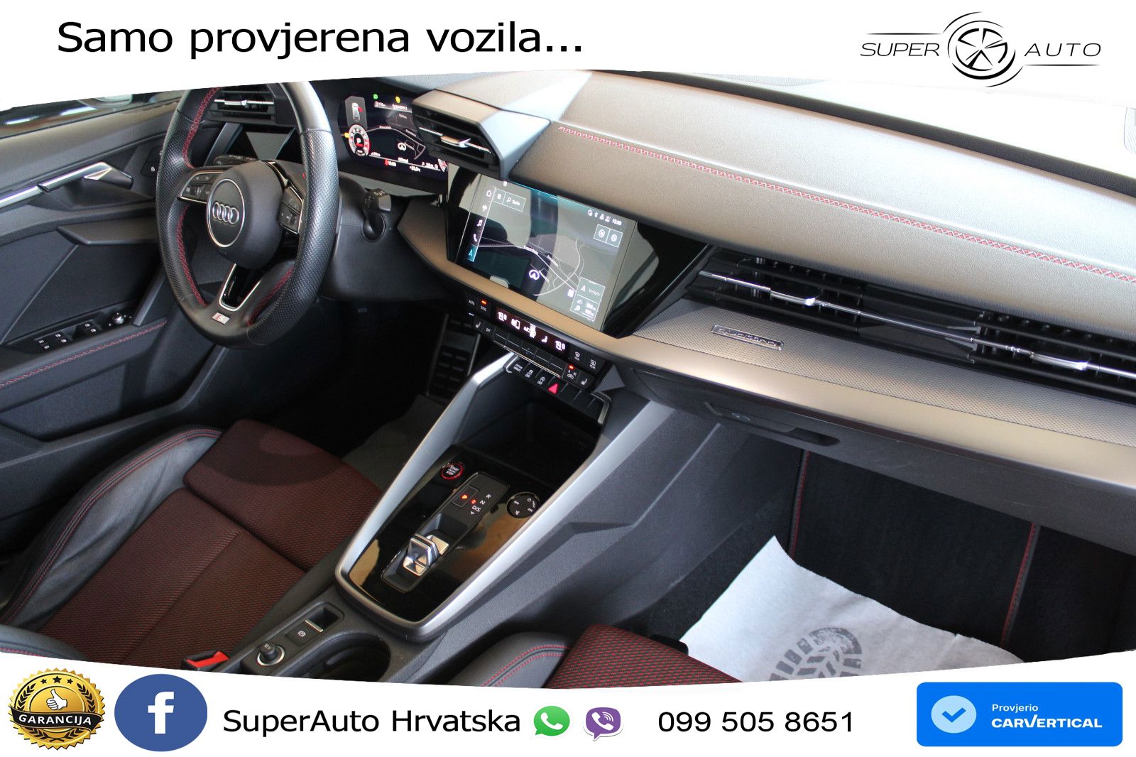 Audi S3 2.0 TFSI (310 KS) quattro S tronic LED+GR SJED+ACC