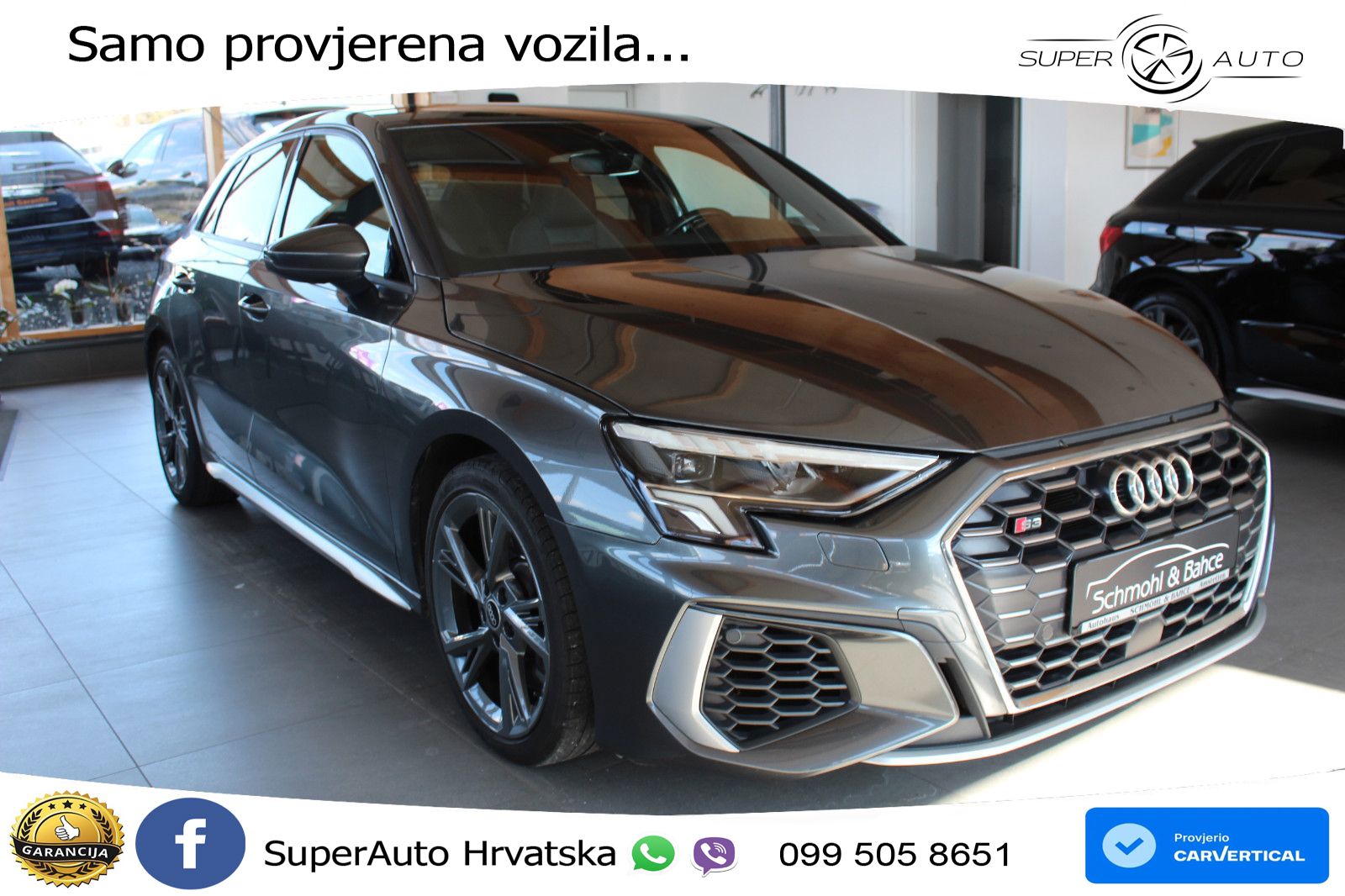 Audi S3 2.0 TFSI (310 KS) quattro S tronic LED+GR SJED+ACC