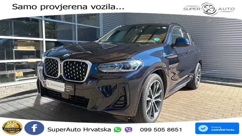 BMW X4 20d (190 KS) xDrive Steptronic M Sport LED+GR SJED+ACC