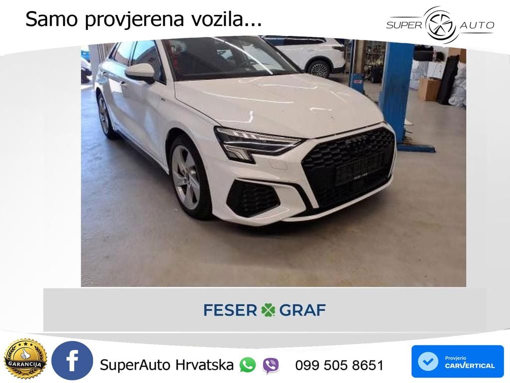 Audi A3 35 TFSI (150 KS) S tronic S line LED+GR SJED+ACC