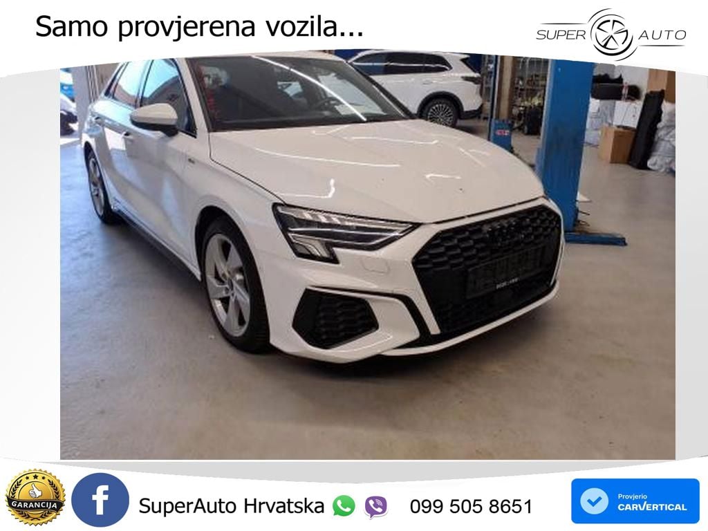 Audi A3 35 TFSI (150 KS) S tronic S line LED+GR SJED+ACC