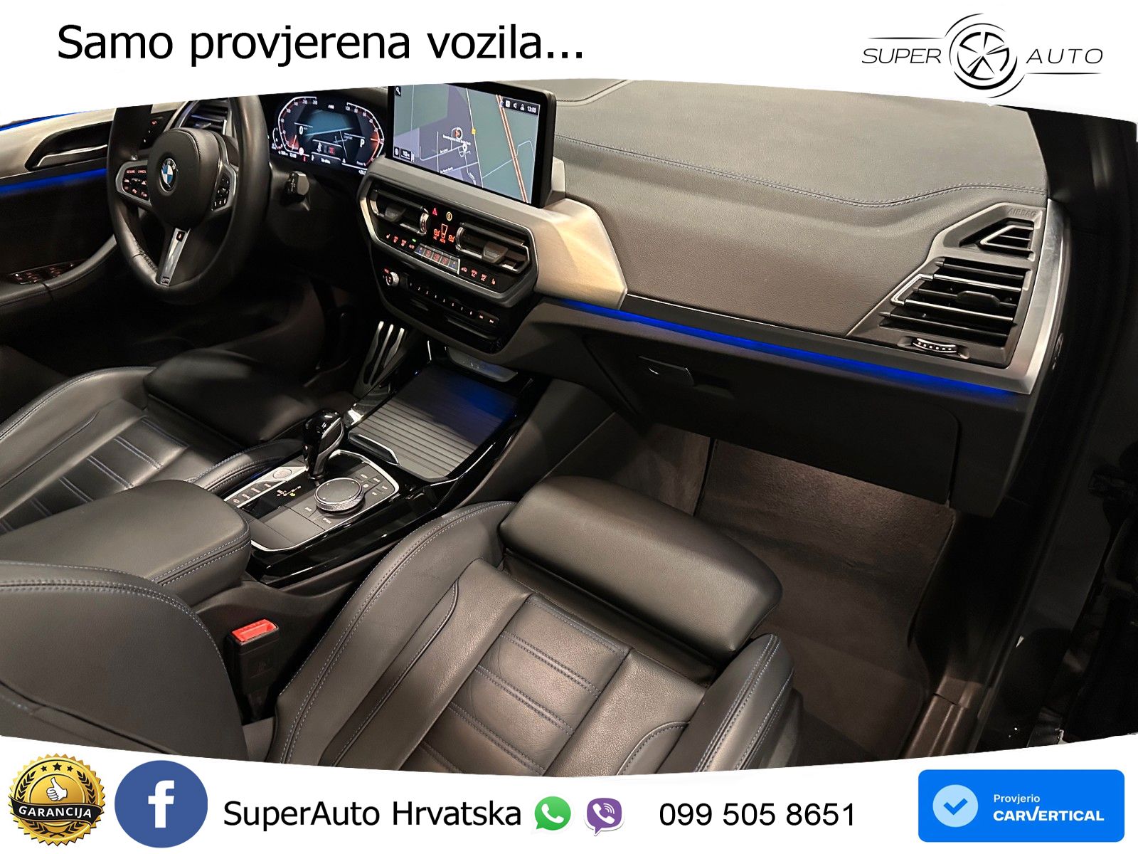 BMW X3 30d xDrive Steptronic M Sport LED+GR SJED+ACC