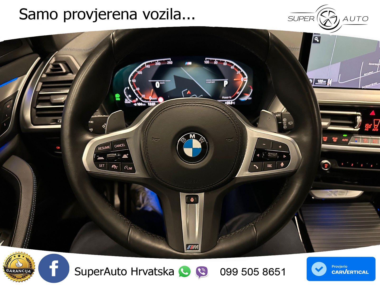 BMW X3 30d xDrive Steptronic M Sport LED+GR SJED+ACC