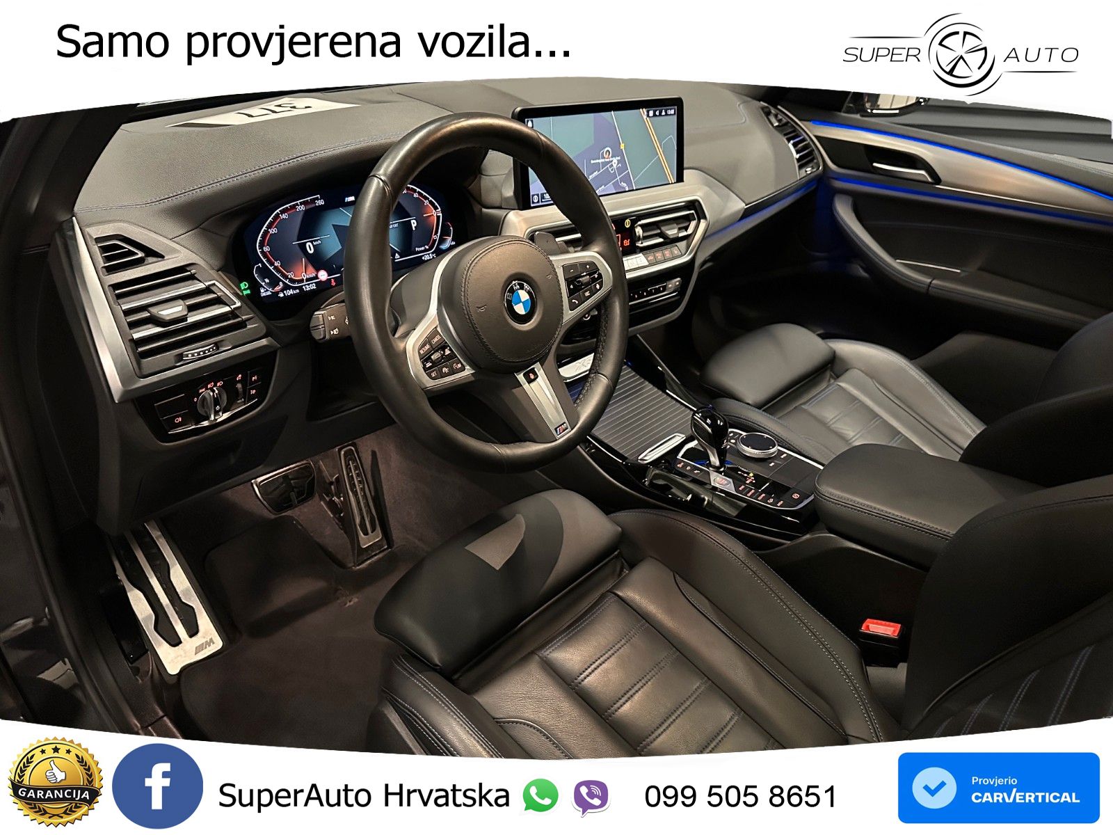 BMW X3 30d xDrive Steptronic M Sport LED+GR SJED+ACC