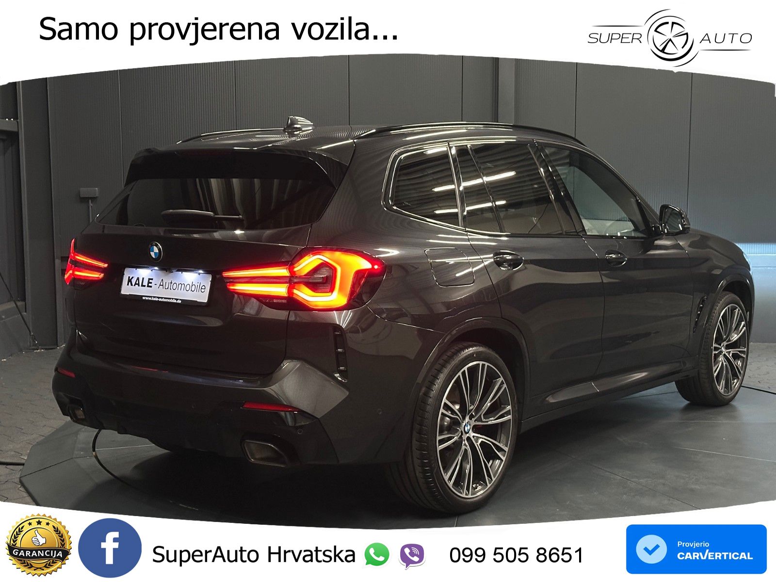 BMW X3 30d xDrive Steptronic M Sport LED+GR SJED+ACC