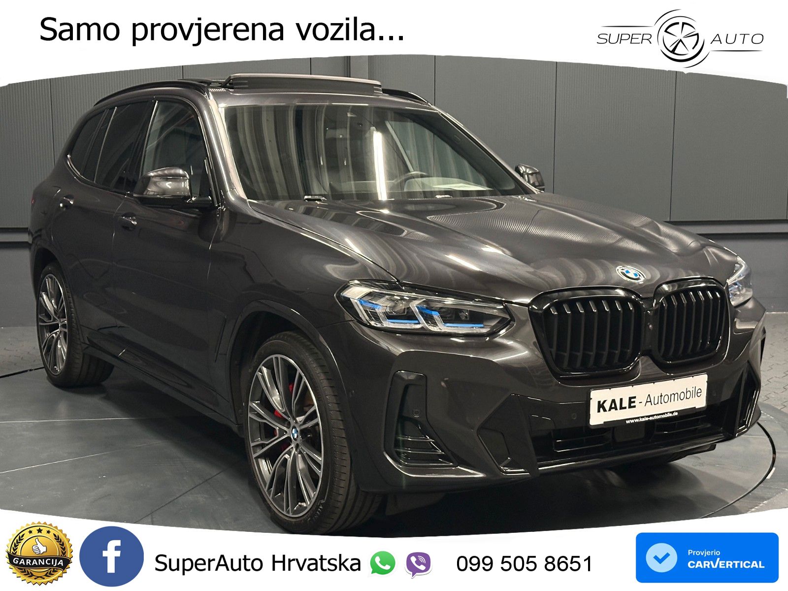 BMW X3 30d xDrive Steptronic M Sport LED+GR SJED+ACC