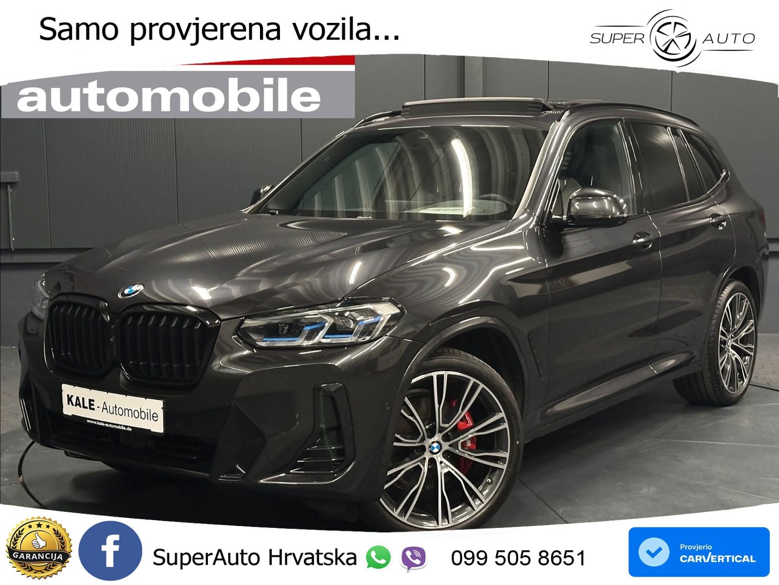 BMW X3 30d xDrive Steptronic M Sport LED+GR SJED+ACC