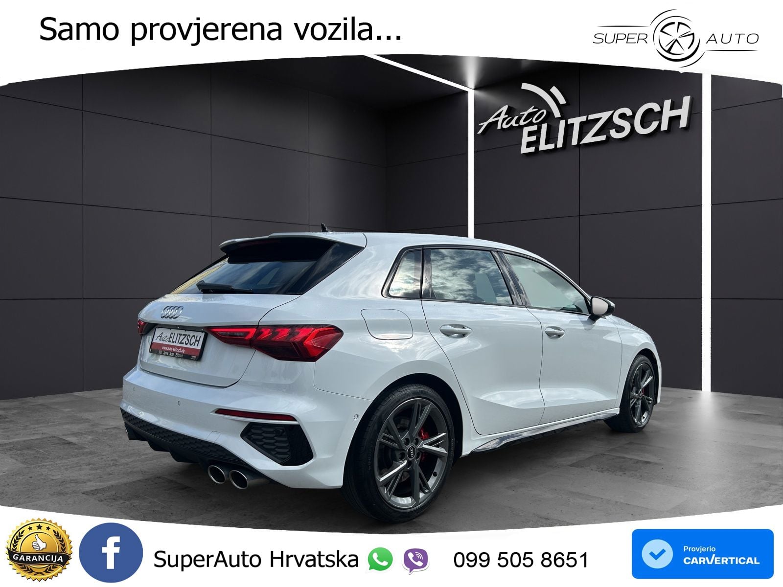Audi S3 2.0 TFSI (310 KS) quattro S tronic LED+GR SJED+ACC