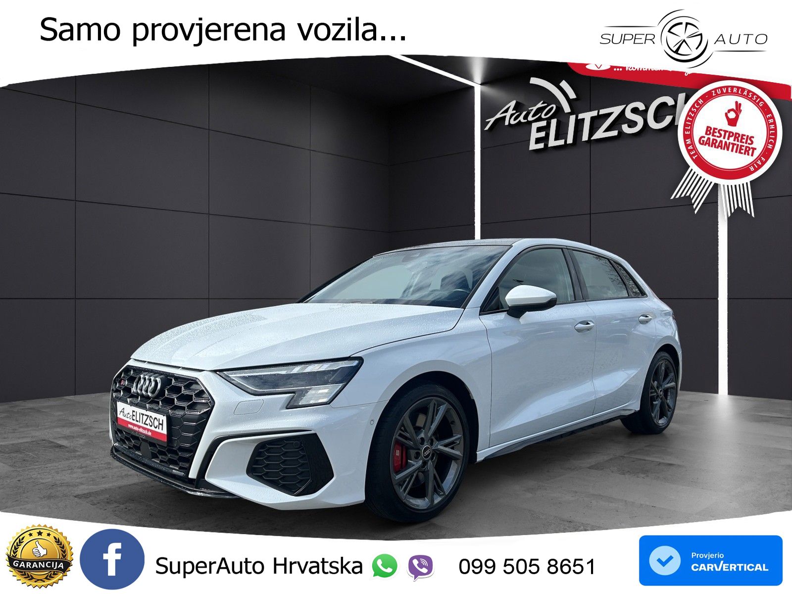 Audi S3 2.0 TFSI (310 KS) quattro S tronic LED+GR SJED+ACC