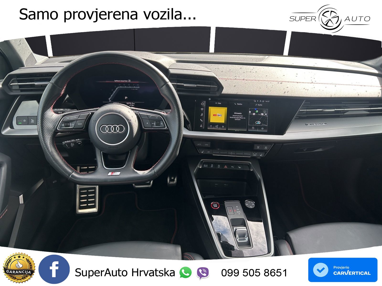Audi S3 2.0 TFSI (310 KS) quattro S tronic LED+GR SJED+ACC