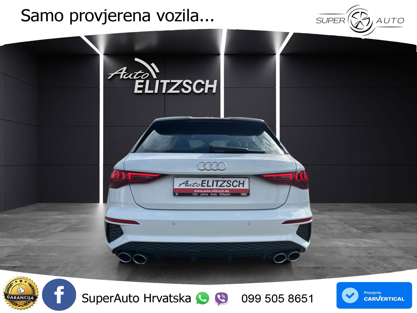 Audi S3 2.0 TFSI (310 KS) quattro S tronic LED+GR SJED+ACC