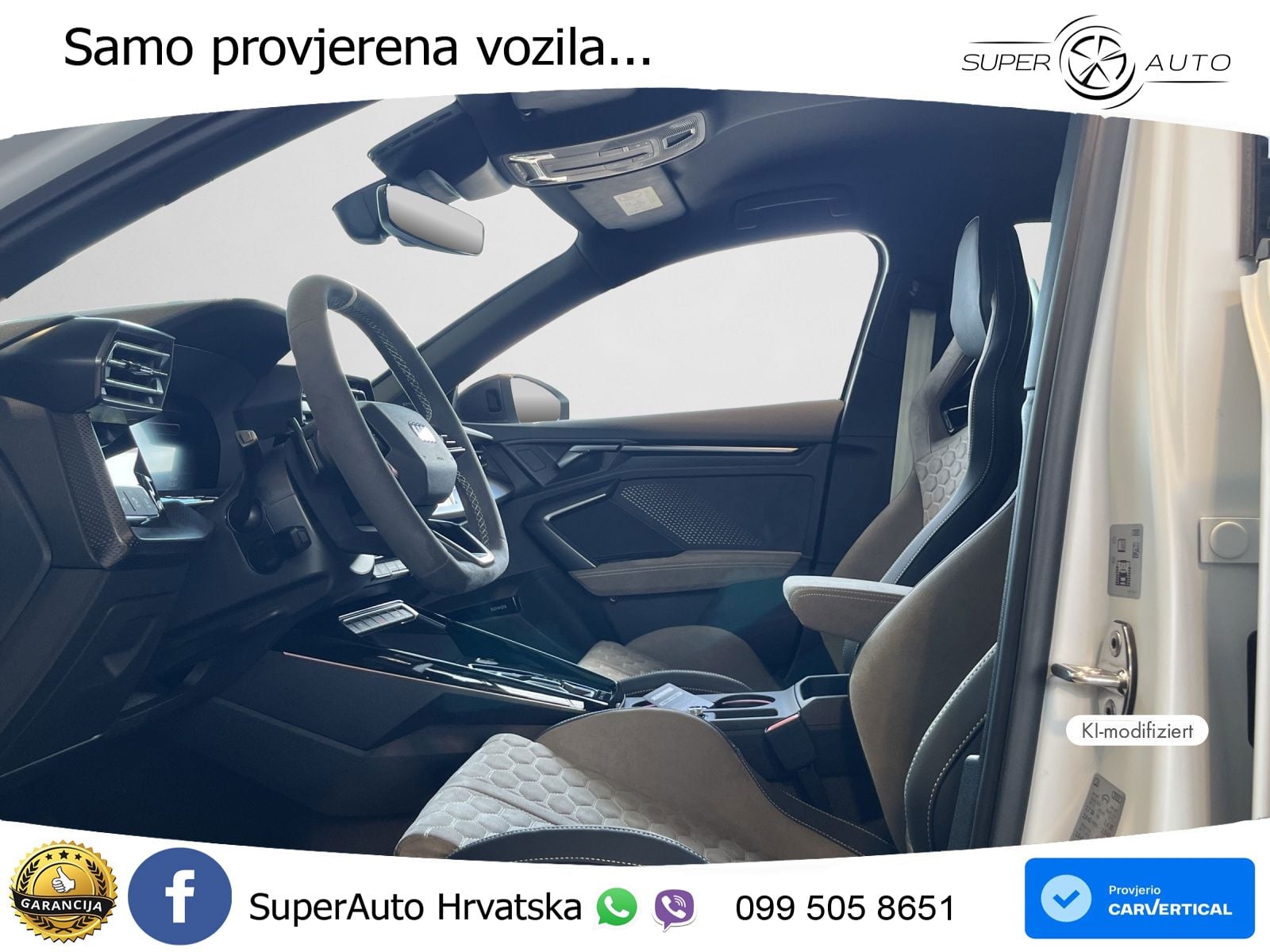 Audi RS3 Sedan 2.5 TFSI (400 KS) quattro S tronic LED+GR SJED+ACC