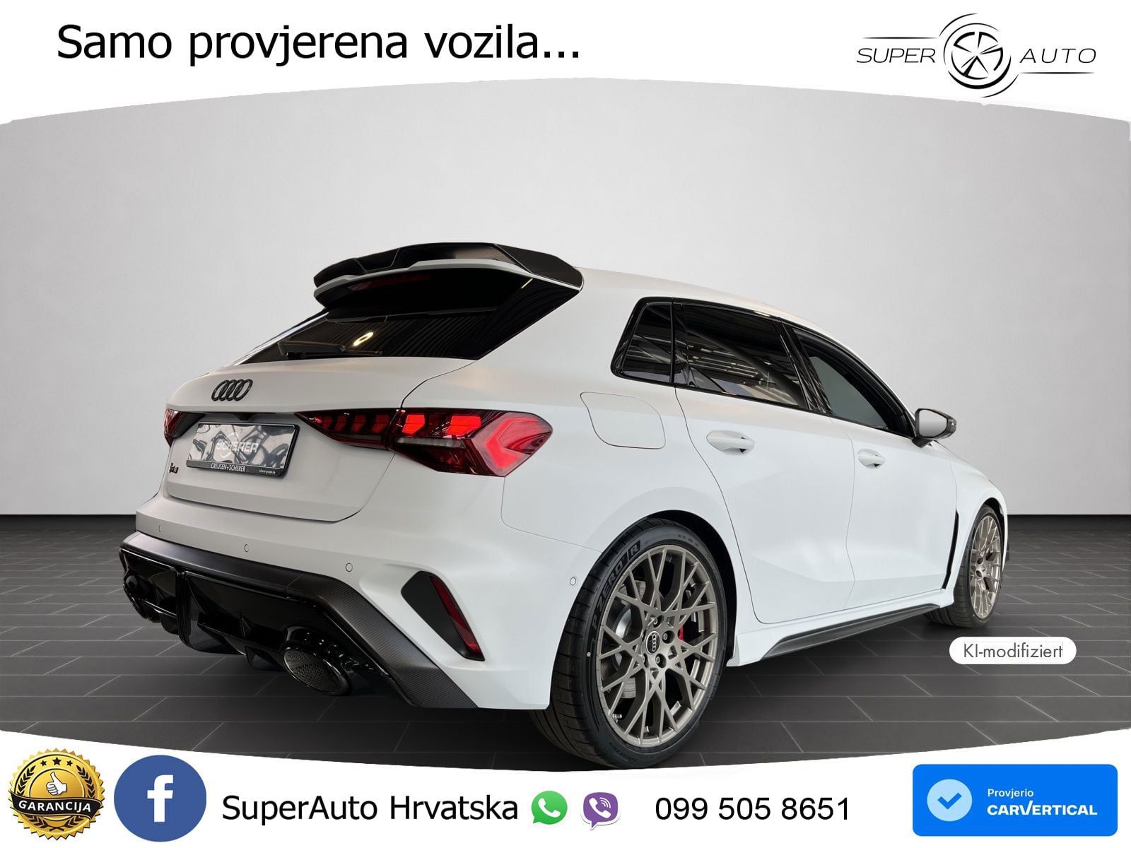 Audi RS3 Sedan 2.5 TFSI (400 KS) quattro S tronic LED+GR SJED+ACC