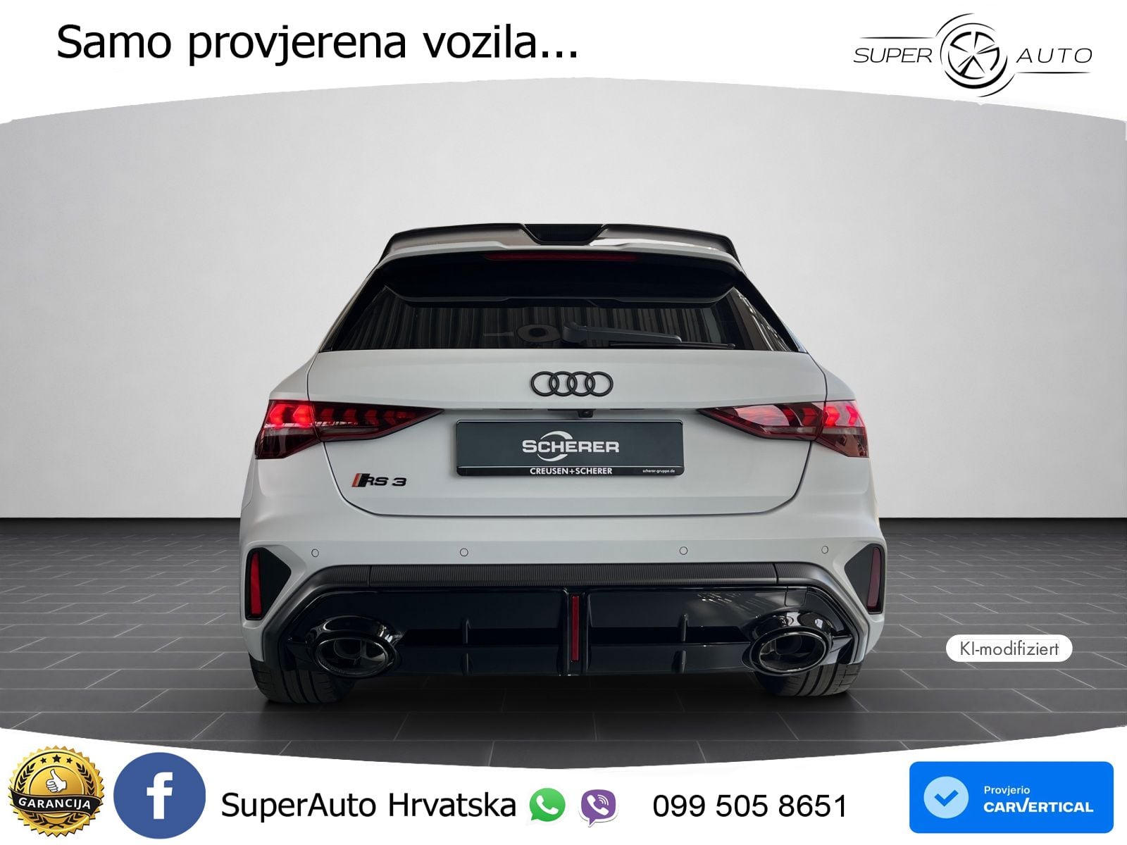 Audi RS3 Sedan 2.5 TFSI (400 KS) quattro S tronic LED+GR SJED+ACC