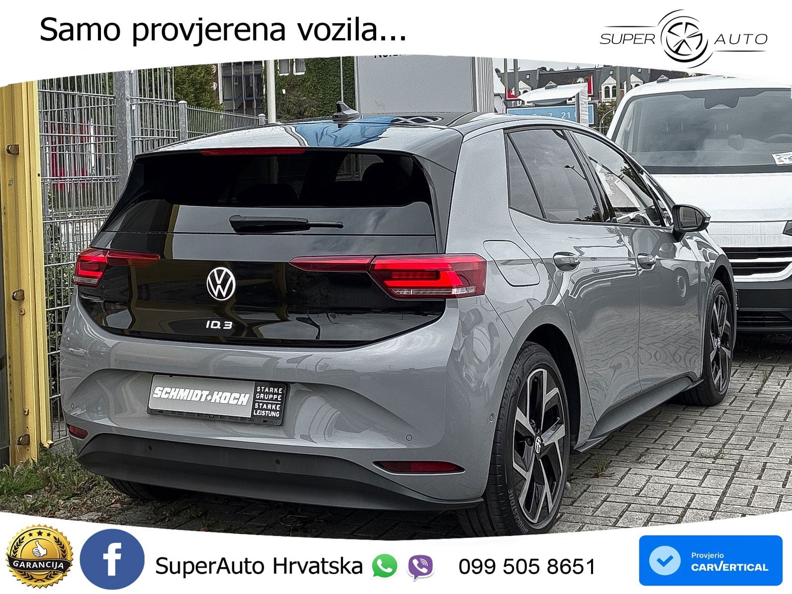 Volkswagen ID.3 Pro 62 kWh (204 KS) LED+GR SJED+ACC
