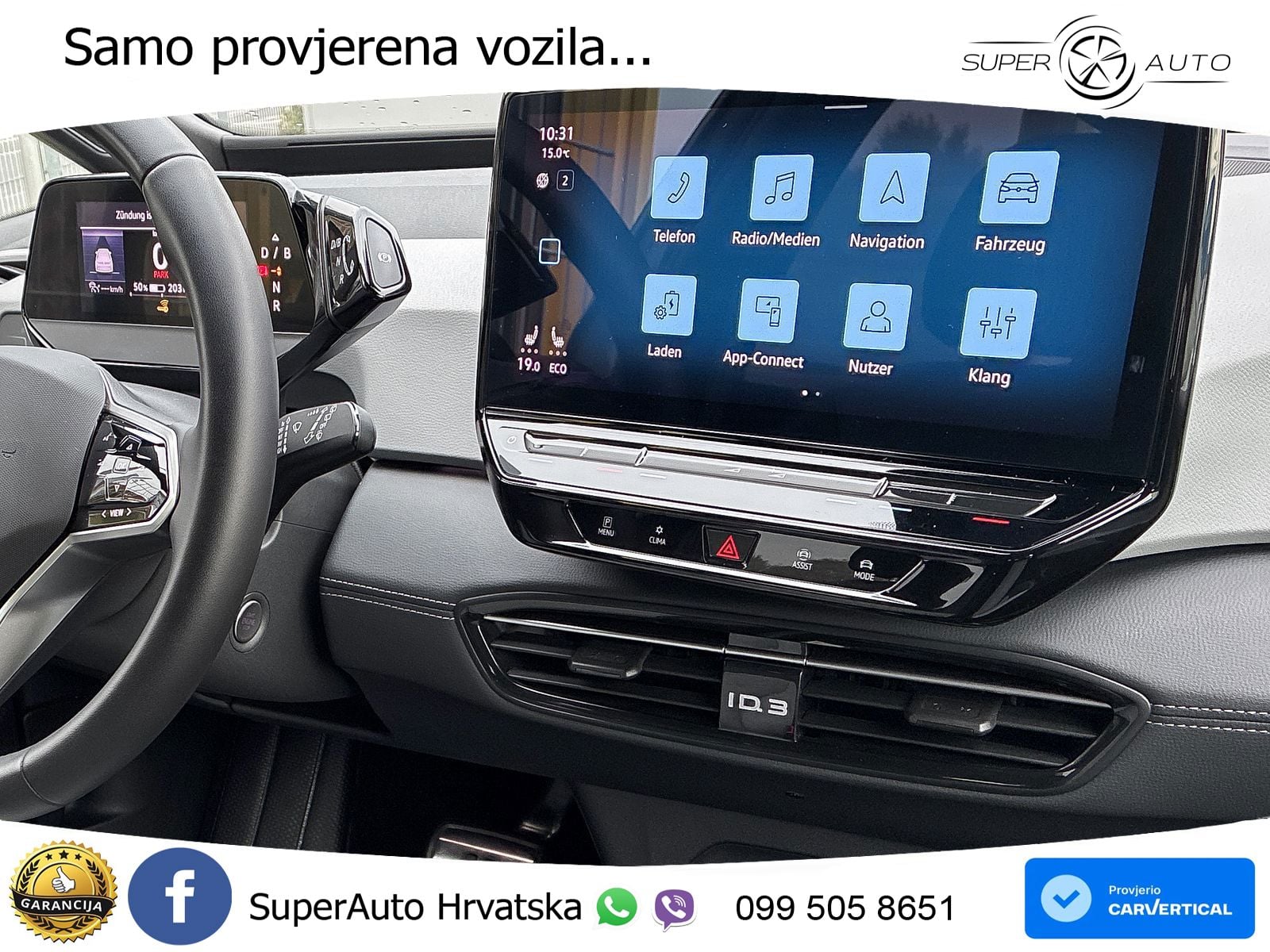 Volkswagen ID.3 Pro 62 kWh (204 KS) LED+GR SJED+ACC