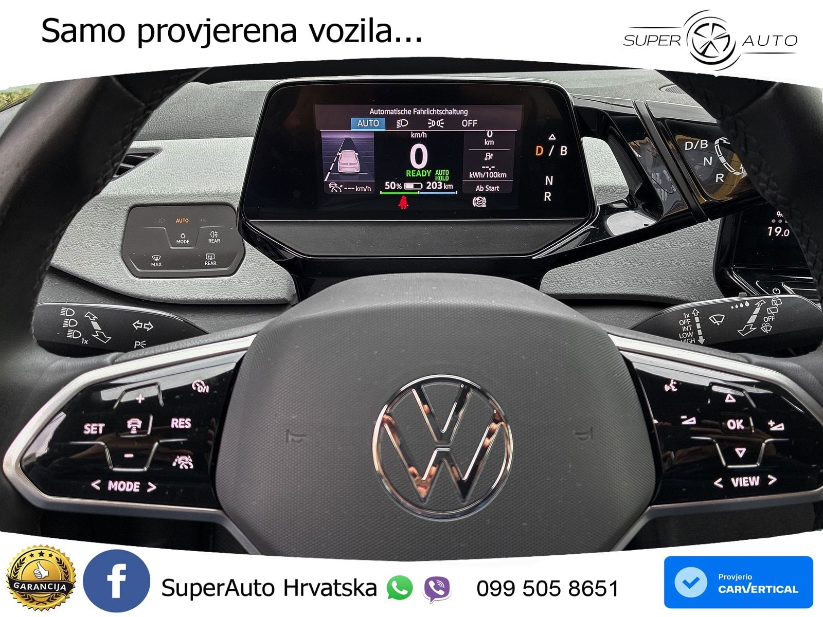 Volkswagen ID.3 Pro 62 kWh (204 KS) LED+GR SJED+ACC