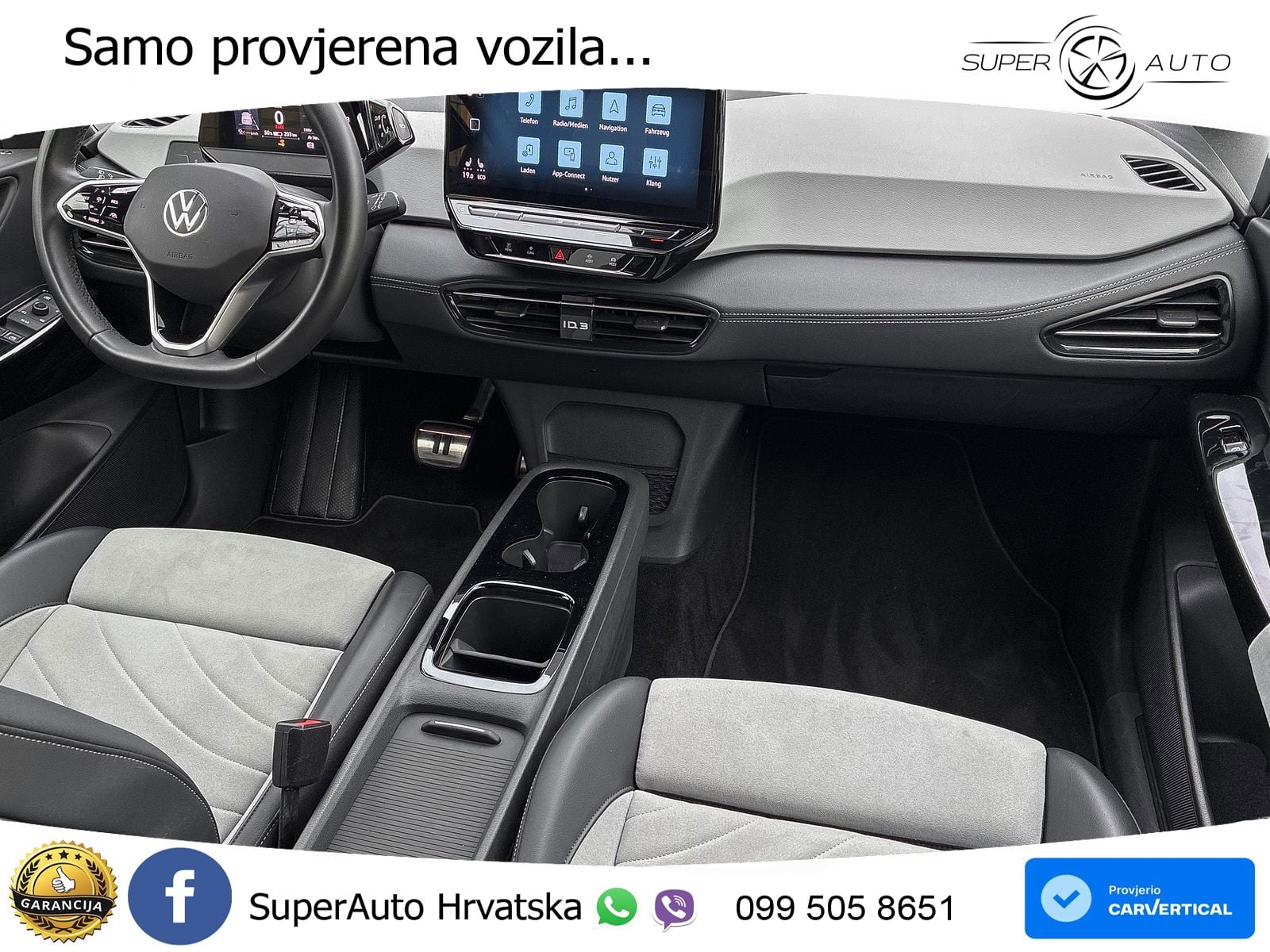 Volkswagen ID.3 Pro 62 kWh (204 KS) LED+GR SJED+ACC
