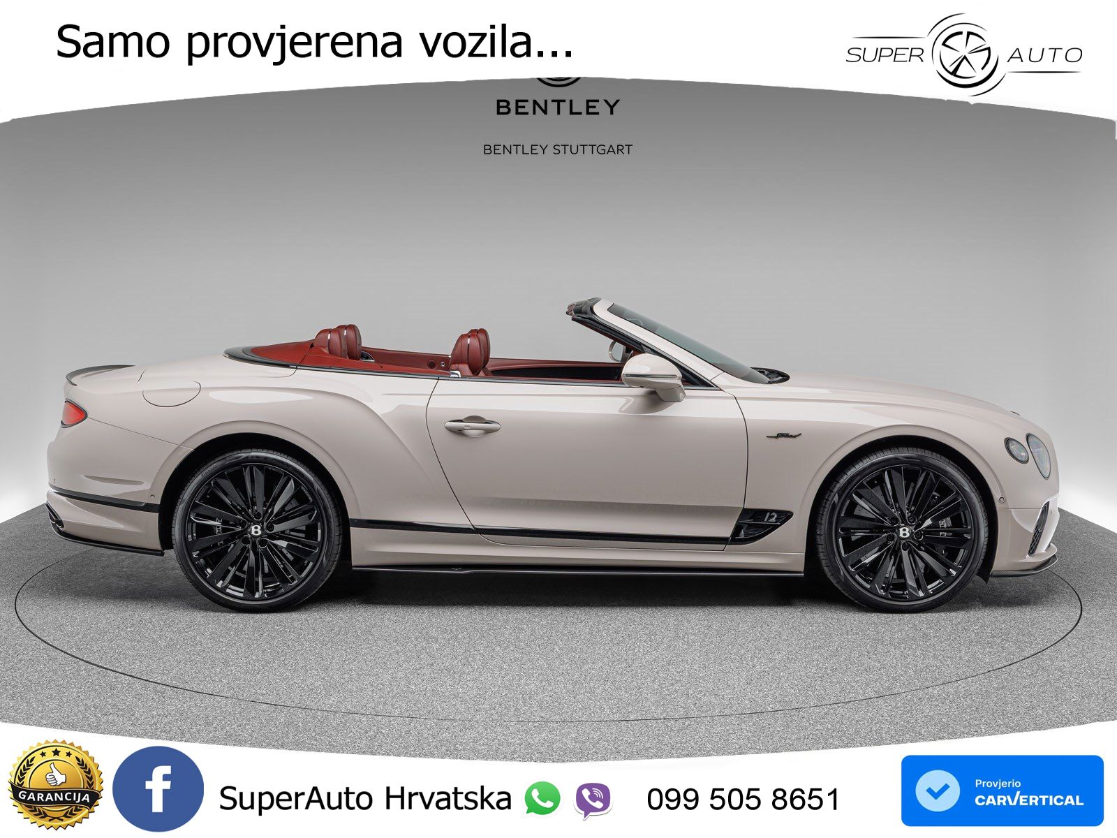 Bentley Continental GTC III Speed 6.0 TSI W12 (659 KS) AWD DCT LED+GR SJED+ACC
