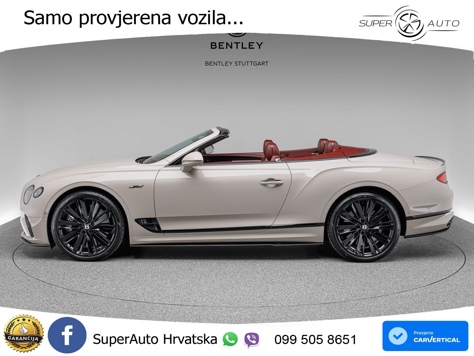 Bentley Continental GTC III Speed 6.0 TSI W12 (659 KS) AWD DCT LED+GR SJED+ACC