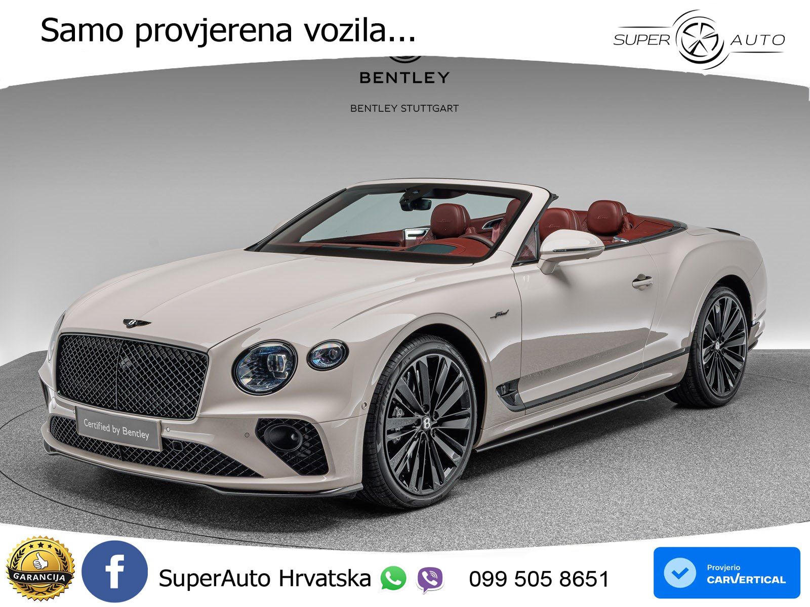 Bentley Continental GTC III Speed 6.0 TSI W12 (659 KS) AWD DCT LED+GR SJED+ACC