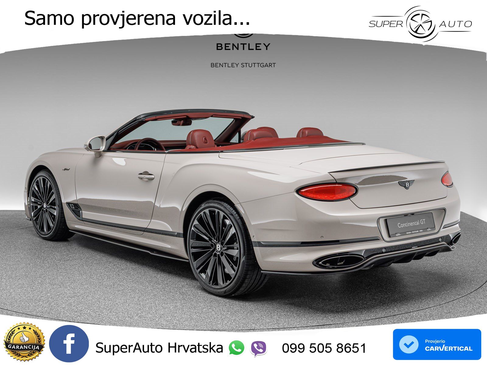 Bentley Continental GTC III Speed 6.0 TSI W12 (659 KS) AWD DCT LED+GR SJED+ACC