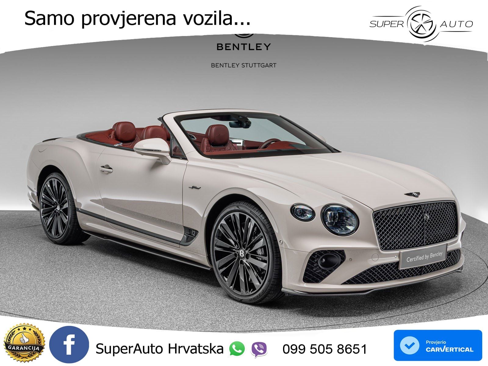 Bentley Continental GTC III Speed 6.0 TSI W12 (659 KS) AWD DCT LED+GR SJED+ACC