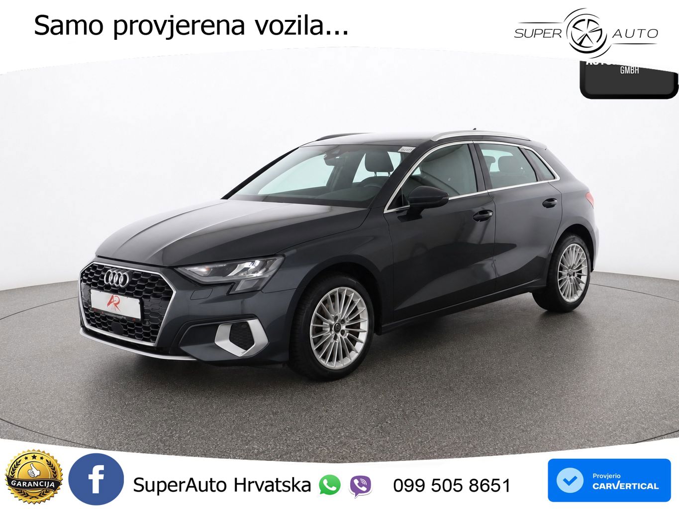 Audi A3 30 TDI (116 KS) S tronic LED+GR SJED+ACC