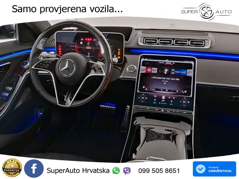 Mercedes S 500 (449 KS) EQ Boost 4MATIC 9G-TRONIC AMG ACC+HEAD+4xGR SJED+360+PANO