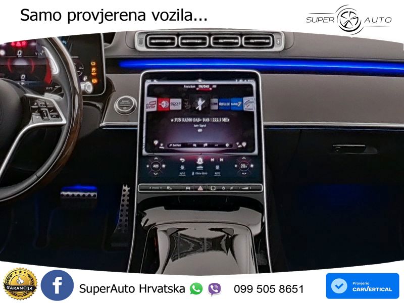 Mercedes S 500 (449 KS) EQ Boost 4MATIC 9G-TRONIC AMG ACC+HEAD+4xGR SJED+360+PANO