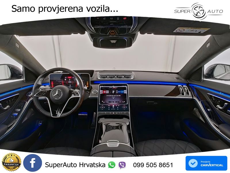 Mercedes S 500 (449 KS) EQ Boost 4MATIC 9G-TRONIC AMG ACC+HEAD+4xGR SJED+360+PANO