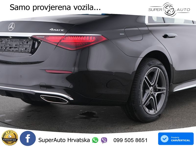Mercedes S 500 (449 KS) EQ Boost 4MATIC 9G-TRONIC AMG ACC+HEAD+4xGR SJED+360+PANO
