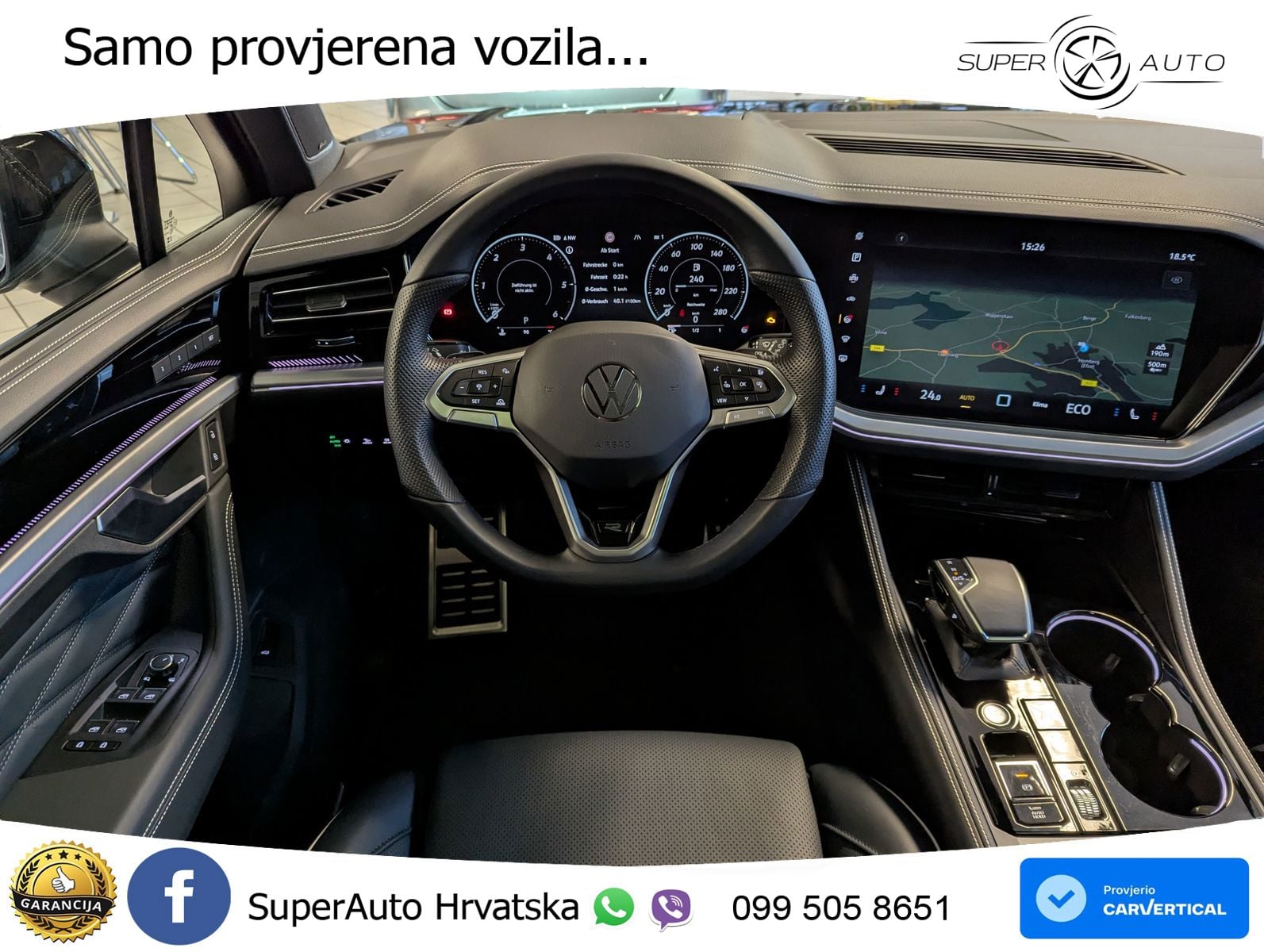 Volkswagen Touareg 3.0 V6 TDI (286 KS) 4MOTION Tiptronic LED+GR SJED+ACC